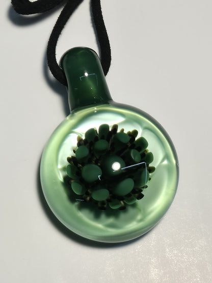 Chromium & Galaxy Implosion Pendant