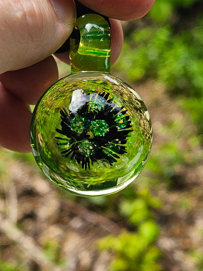 Crushed Opal Implosion Pendant